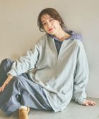 【スタディオ クリップ/studio CLIP】の《days》ハーフジップスウェットプルオーバー 人気、トレンドファッション・服の通販 founy(ファニー) ファッション Fashion レディースファッション Fashion for Women トップス・カットソー Cut & Sew Tops レディースパーカー・カジュアルフーディー Casual Hoodies & Sweatshirts カジュアルプルオーバー・ニットトップス Pullovers & Knit Tops / Casual Pullovers スウェット・クルーネックトップス Sweatshirts & Crewnecks / Relaxed Fit Sweat Tops おすすめ Recommended / Our Picks ジップ Zip, Zipper スウェット / スエット Sweatshirt, Sweatwear フリル Frill, Ruffle ポケット Pocket, Pocket Detail レース Lace, Lace Fabric thumbnail グレー15|ID: prp329100004761473 ipo3291000000034459774