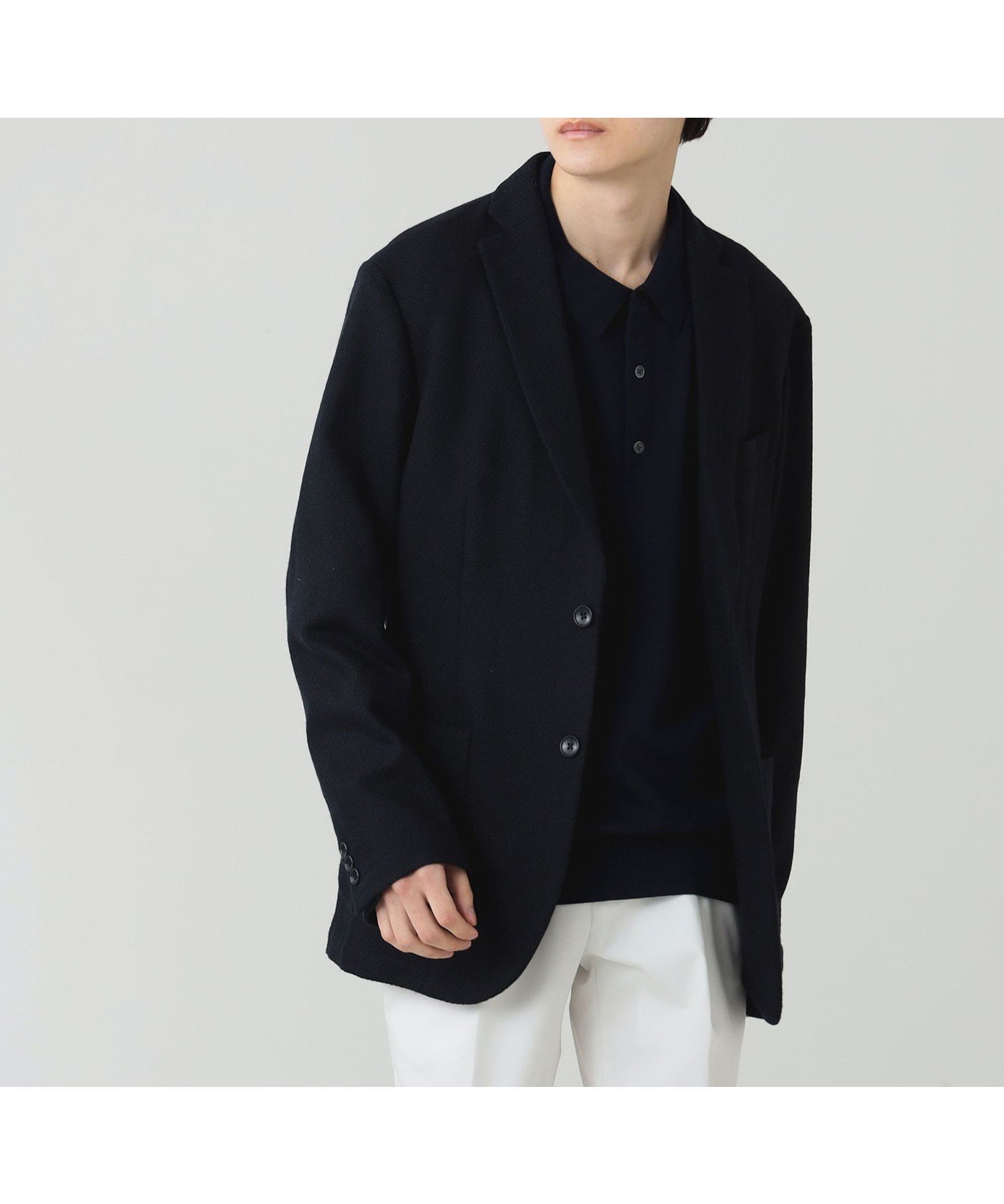 【ビームス/BEAMS / MEN】のNOMAD RE NEWOOL ウールカシミヤ ドビー 2ボタン ジャケット インテリア・キッズ・メンズ・レディースファッション・服の通販 founy(ファニー) ファッション Fashion メンズファッション Fashion for Men ジャケット Jacket, Outerwear スポーティ Sporty, Casual Athletic スマート Smart, Elegant セットアップ Set-Up, Coordinated Outfit パッチ Patch, Appliqué ファブリック Fabric, Textile ベビー Baby, Babywear ポケット Pocket, Pocket Detail メンズ Men's, Menswear ビジネス 仕事 通勤 Business / Work / Commuting NAVY|ID: prp329100004761504 ipo3291000000034460038