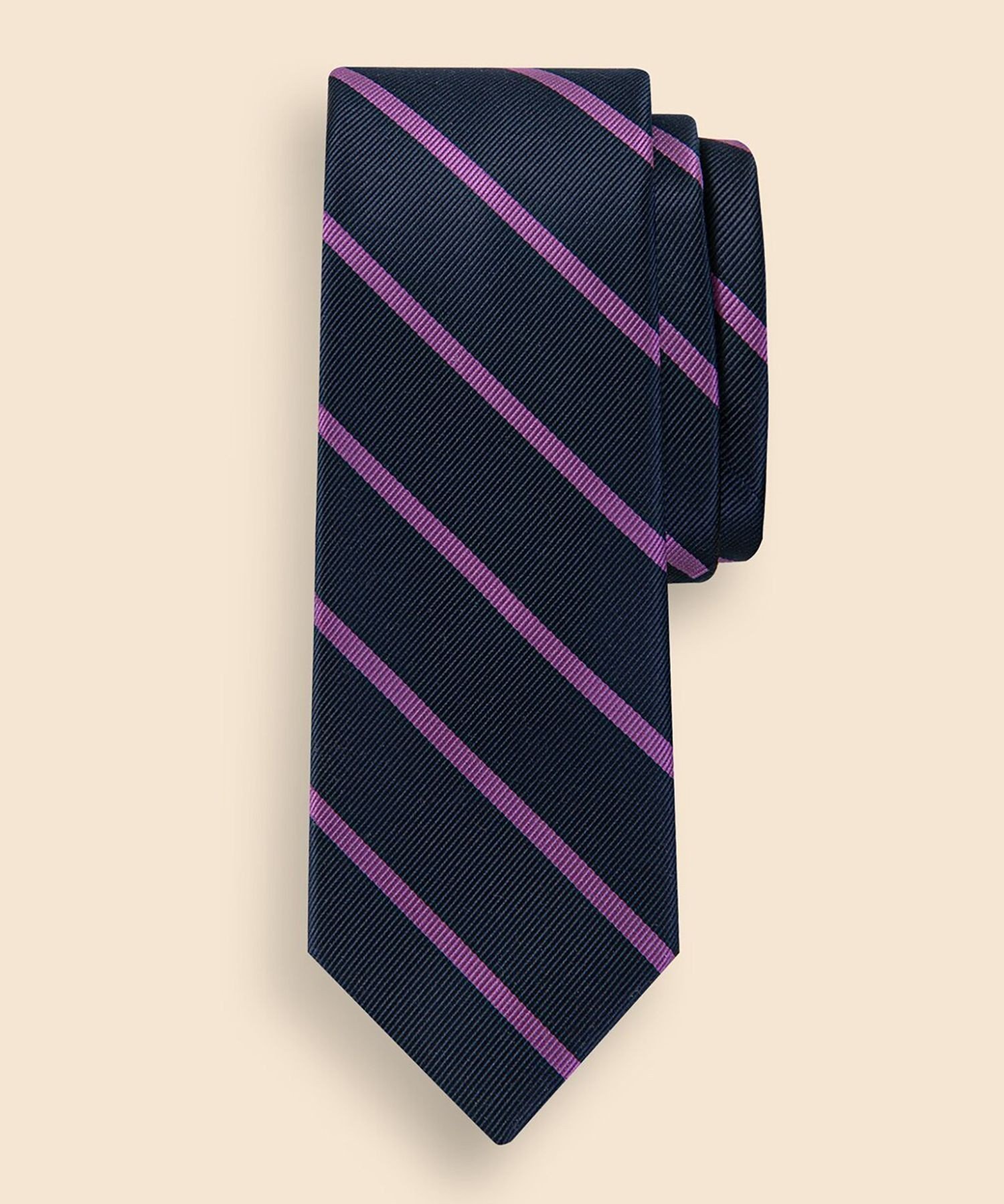 【ブルックス ブラザーズ/Brooks Brothers / MEN】のシルク BB#3バーストライプ レップタイ Made in USA インテリア・キッズ・メンズ・レディースファッション・服の通販 founy(ファニー) ファッション Fashion メンズファッション Fashion for Men シルク Silk, 100% Silk ジャカード/ジャガード Jacquard, Woven Pattern ストライプ Stripe, Striped Pattern ニューヨーク New York, NYC Style パープル|ID: prp329100004761518 ipo3291000000034460115