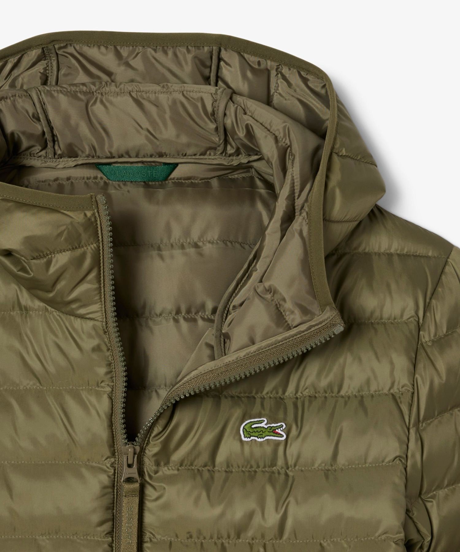 【ラコステ/LACOSTE / MEN】の撥水キルテッドパフジャケット インテリア・キッズ・メンズ・レディースファッション・服の通販 founy(ファニー) 　ファッション　Fashion　メンズファッション　Fashion for Men　軽量　Lightweight, Ultra Light　オリーブ|ID: prp329100004761541 ipo3291000000034722976