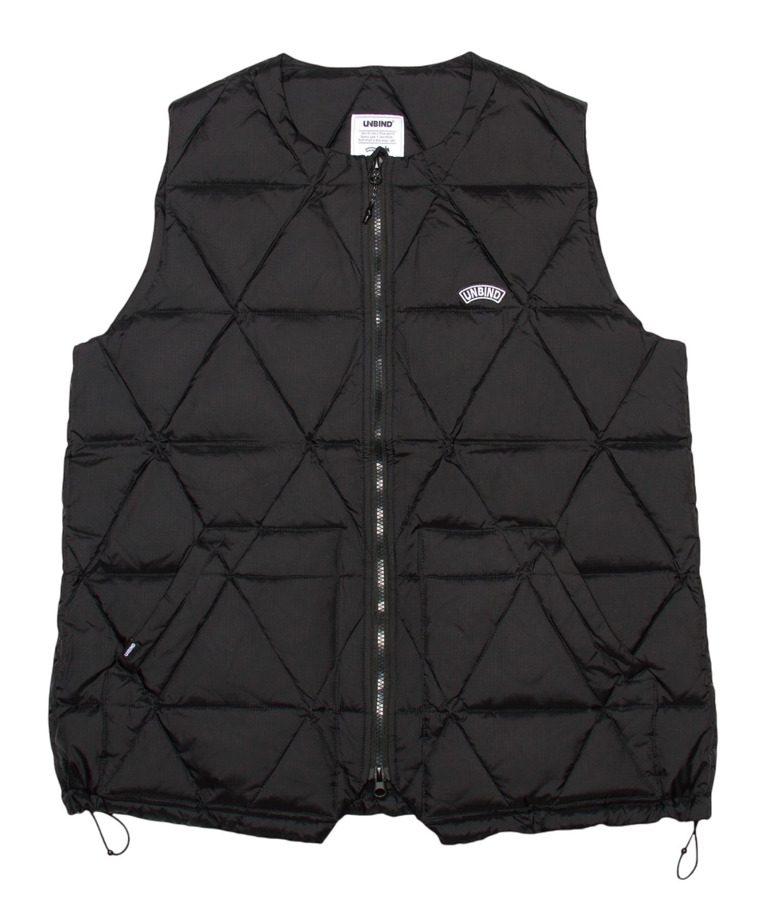 【トゥオールズ/twoles】の【UNBIND】TRIGON DOWN VEST 人気、トレンドファッション・服の通販 founy(ファニー) ファッション Fashion レディースファッション Fashion for Women アウター Coat / Outerwear Collection トップス・カットソー Cut & Sew Tops ベスト&ジレ / 重ね着スタイル Vests & Gilets インナー Innerwear キルティング Quilted, Quilting ダウン Down, Puffer フェザー Feather, Feather Detail フロント Front, Front Design ベスト Vest, Waistcoat ポケット Pocket, Pocket Detail other-1|ID: prp329100004761574 ipo3291000000034460575