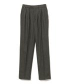 【ビームス/BEAMS / MEN】のATELIER ZINS / ミックスファブリック フランネル 2プリーツ ワイドスラックス CHARCOAL.G/2|ID: prp329100004761589 ipo3291000000034460666