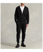 【ラルフローレン/RALPH LAUREN / MEN】のダブルニット ジョガー パンツ 人気、トレンドファッション・服の通販 founy(ファニー) ファッション Fashion メンズファッション Fashion for Men ボトムス Bottoms カフス Cuff Design ダブル Double, Double-Breasted ドローストリング Drawstring, Pull Cord なめらか Smooth, Silky Texture パッチ Patch, Appliqué ファブリック Fabric, Textile フロント Front, Front Design ポケット Pocket, Pocket Detail モダン Modern, Contemporary thumbnail 001ブラック|ID: prp329100004761623 ipo3291000000034460923
