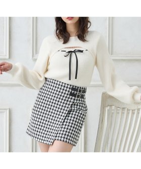 【イング/INGNI】の12Gフェザーリブ デコルテオープンリボンニット 人気、トレンドファッション・服の通販 founy(ファニー) ファッション Fashion レディースファッション Fashion for Women トップス・カットソー Cut & Sew Tops ニット Knit Tops & Sweaters ガーリー Girly, Feminine Style ショート Short, Short Length セーター Sweater, Knitwear デコルテ Décolleté, Neckline なめらか Smooth, Silky Texture ビッグ Big, Oversized フェザー Feather, Feather Detail フェミニン Feminine, Girly ミニスカート Mini Skirt, Short Skirt リボン Ribbon, Bow ロング Long, Long-Length 冬 Winter / This Winter おすすめ Recommended / Our Picks |ID:prp329100004762193