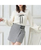 【イング/INGNI】の12Gフェザーリブ デコルテオープンリボンニット 人気、トレンドファッション・服の通販 founy(ファニー) ファッション Fashion レディースファッション Fashion for Women トップス・カットソー Cut & Sew Tops ニット Knit Tops & Sweaters ガーリー Girly, Feminine Style ショート Short, Short Length セーター Sweater, Knitwear デコルテ Décolleté, Neckline なめらか Smooth, Silky Texture ビッグ Big, Oversized フェザー Feather, Feather Detail フェミニン Feminine, Girly ミニスカート Mini Skirt, Short Skirt リボン Ribbon, Bow ロング Long, Long-Length 冬 Winter / This Winter おすすめ Recommended / Our Picks thumbnail オフホワイト|ID: prp329100004762193 ipo3291000000034907659