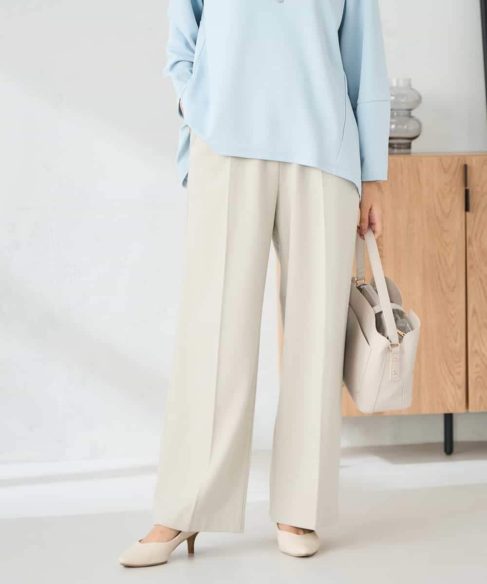 【アー ヴェー ヴェー/a.v.v】の【イージーケア/洗える/ストレッチ】裏起毛美ラクるイージーワイドパンツ インテリア・キッズ・メンズ・レディースファッション・服の通販 founy(ファニー) ファッション Fashion レディースファッション Fashion for Women パンツ Pants & Trousers 春 Spring 洗える Machine Washable 秋 Autumn ギャザー Gathered, Ruffled サテン Satin, Glossy Fabric スウェット / スエット Sweatshirt, Sweatwear ストレッチ Stretch, Stretchy Fabric セットアップ Set-Up, Coordinated Outfit センター Center, Center Line 人気 Popular, Best Seller フェミニン Feminine, Girly 楽ちん Easy Fit, Comfortable ワイド Wide, Wide Fit 冬 Winter / This Winter 再入荷 Restock / Back in Stock 夏 Summer ビジネス 仕事 通勤 Business / Work / Commuting グレージュ|ID: prp329100004762231 ipo3291000000034465714