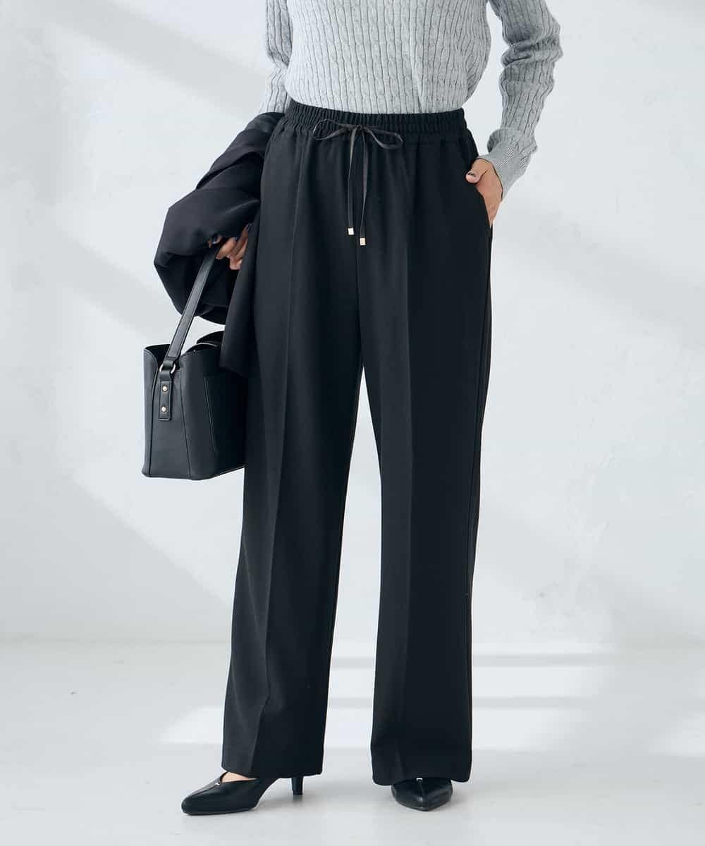 【アー ヴェー ヴェー/a.v.v】の【イージーケア/洗える/ストレッチ】裏起毛美ラクるイージーワイドパンツ インテリア・キッズ・メンズ・レディースファッション・服の通販 founy(ファニー) ファッション Fashion レディースファッション Fashion for Women パンツ Pants & Trousers 春 Spring 洗える Machine Washable 秋 Autumn ギャザー Gathered, Ruffled サテン Satin, Glossy Fabric スウェット / スエット Sweatshirt, Sweatwear ストレッチ Stretch, Stretchy Fabric セットアップ Set-Up, Coordinated Outfit センター Center, Center Line 人気 Popular, Best Seller フェミニン Feminine, Girly 楽ちん Easy Fit, Comfortable ワイド Wide, Wide Fit 冬 Winter / This Winter 再入荷 Restock / Back in Stock 夏 Summer ビジネス 仕事 通勤 Business / Work / Commuting ブラック|ID: prp329100004762231 ipo3291000000034465715