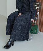 【スタディオ クリップ/studio CLIP】の《natural by clip》シャツコールタックパンツ プチサイズあり ドット01|ID: prp329100004762238 ipo3291000000034465783