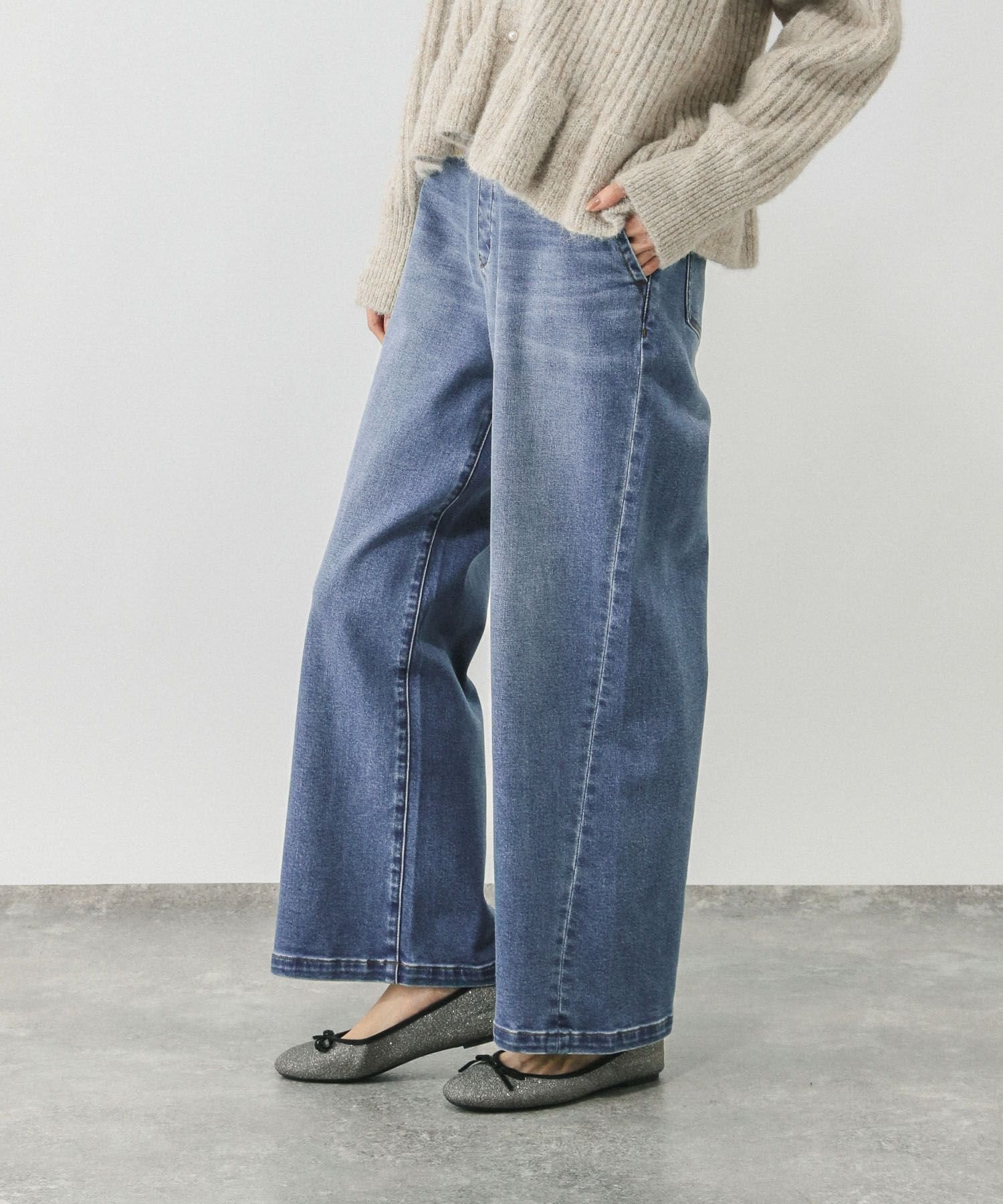 【グローバルワーク/GLOBAL WORK】のGOODデニムあったかイージーパンツ/599587 人気、トレンドファッション・服の通販 founy(ファニー) ファッション Fashion レディースファッション Fashion for Women パンツ Pants & Trousers おすすめ Recommended / Our Picks ストレッチ Stretch, Stretchy Fabric デニム Denim, Jeans Material トレンド Trend, Trending Now 冬 Winter / This Winter 楽ちん Easy Fit, Comfortable other-1|ID: prp329100004762244 ipo3291000000034465841