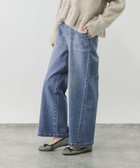 【グローバルワーク/GLOBAL WORK】のGOODデニムあったかイージーパンツ/599587 ミドルブルー85|ID: prp329100004762244 ipo3291000000034465842