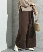 【インタープラネット/INTERPLANET】のINTERPLANET/コーデュロイ裏フリースボンディグパンツ ブラウン|ID: prp329100004762250 ipo3291000000034465889