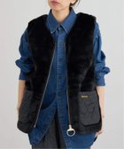 【イエナ/IENA】のBarbour/バブアー KARIN FAUX FUR GILET ベスト LGI0201 人気、トレンドファッション・服の通販 founy(ファニー) ファッション Fashion レディースファッション Fashion for Women アウター Coat / Outerwear Collection トップス・カットソー Cut & Sew Tops ベスト&ジレ / 重ね着スタイル Vests & Gilets おすすめ Recommended / Our Picks ベスト Vest, Waistcoat thumbnail ブラック|ID: prp329100004762254 ipo3291000000034465983