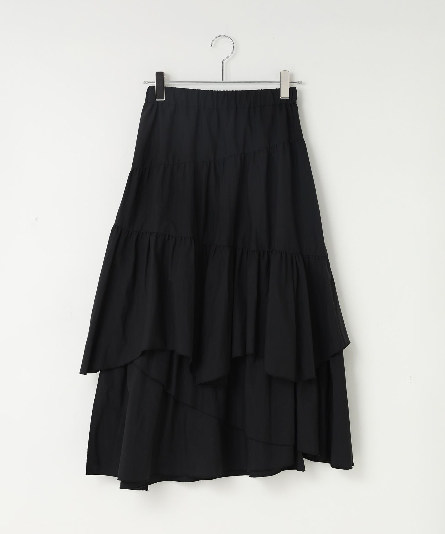 【ローリーズファーム/LOWRYS FARM】のティアードイレヘムスカート インテリア・キッズ・メンズ・レディースファッション・服の通販 founy(ファニー) ファッション Fashion レディースファッション Fashion for Women スカート Skirts おすすめ Recommended / Our Picks アシンメトリー Asymmetrical Style イレヘム Irregular Hemline シンプル Simple, Minimal ランダム Random, Irregular ブラック|ID: prp329100004762255 ipo3291000000034466001