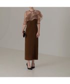 【レジャ/Leja】のLEJA-アシンメトリーティアードフリル3WAYベロアIラインワンピースドレス 人気、トレンドファッション・服の通販 founy(ファニー) ファッション Fashion レディースファッション Fashion for Women ワンピース Dresses フォーマル・パーティードレス・結婚式用ドレス Elegant & Casual Dresses アシンメトリー Asymmetrical Style エレガント 上品 Elegant オケージョン Occasion Wear オーガンジー Organza Fabric ショルダー Shoulder, Shoulder Strap スリット Slit, Slit Detail チュール Tulip, Tulip Motif ドレス Dress, One-Piece バランス Balance, Style Balance フォーマル Formal, Dressy フリル Frill, Ruffle ベロア Velour, Soft Velvet マーメイド Mermaid, Fishtail Silhouette A/W・秋冬 Autumn/Winter 結婚式 Wedding 披露宴 Wedding Reception 二次会 After Party thumbnail BROWN|ID: prp329100004762299 ipo3291000000034466755
