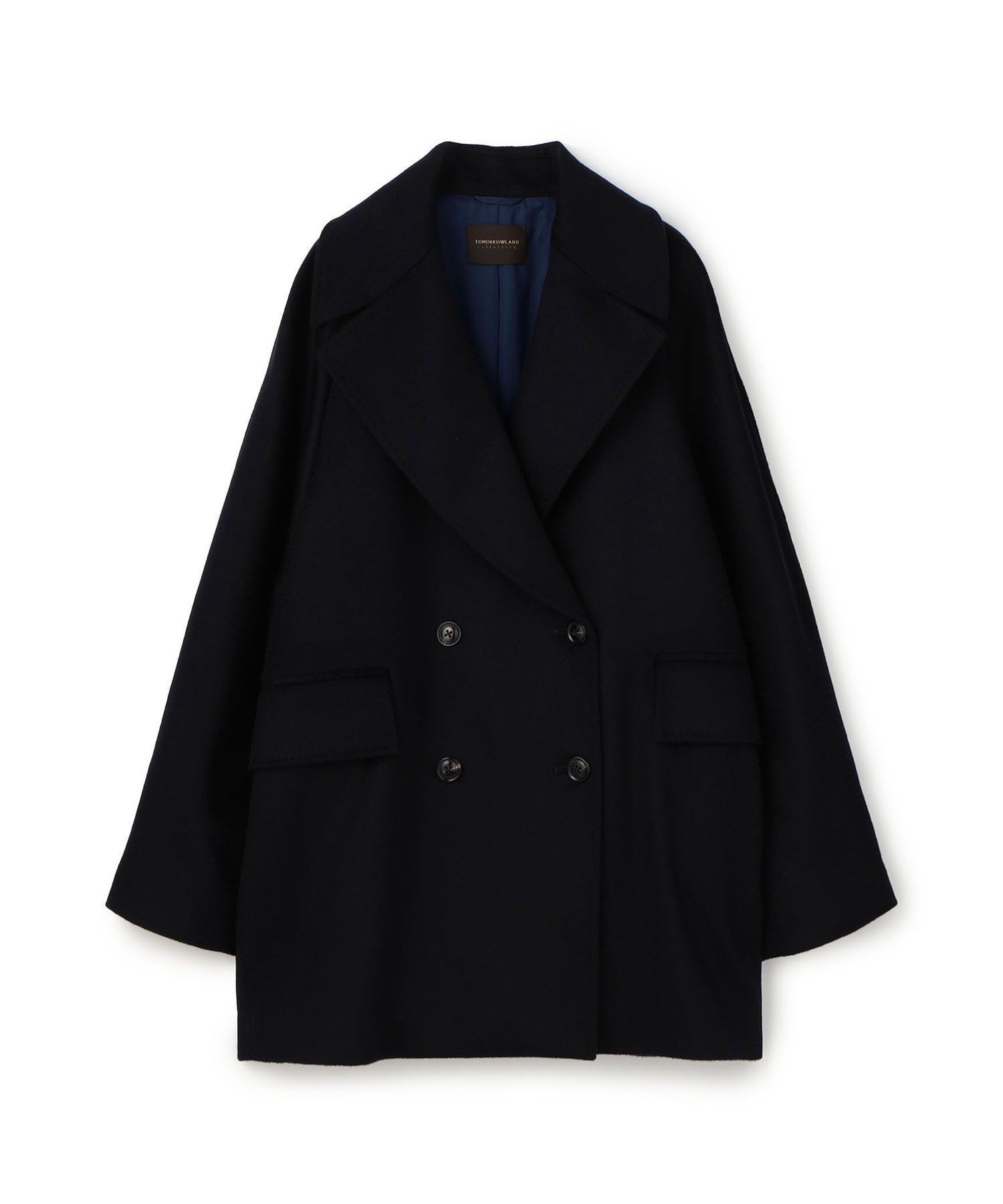 【トゥモローランド/TOMORROWLAND】のウェービーカシミヤ ラグランショートコート 人気、トレンドファッション・服の通販 founy(ファニー) ファッション Fashion レディースファッション Fashion for Women アウター Coat / Outerwear Collection コート・ロングコート・ピーコート Long Coats, Peacoats & More ウェーブ Wavy Pattern エレガント 上品 Elegant スリーブ Sleeve, Long Sleeve / Short Sleeve バランス Balance, Style Balance フラップ Flap, Flap Pocket モダン Modern, Contemporary おすすめ Recommended / Our Picks other-1|ID: prp329100004762300 ipo3291000000035119878