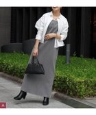 【ピエロ/Pierrot】の選べるキャミワンピースセット A/チャコール×オフホワイト|ID: prp329100004762306 ipo3291000000034588930