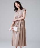 【アンタイトル/UNTITLED】の【ティアード/洗える】コットンロングワンピース ピンクベージュ|ID: prp329100004762310 ipo3291000000034680706