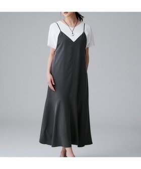 【アンタイトル/UNTITLED】の【洗える/肩紐調節可能】パウダーキャミワンピース 人気、トレンドファッション・服の通販 founy(ファニー) ファッション Fashion レディースファッション Fashion for Women ワンピース Dresses キャミソールワンピース Camisole Dresses おすすめ Recommended / Our Picks インナー Innerwear カーディガン Cardigan, Knitwear キャミワンピース Cami Dress, Slip Dress スマート Smart, Elegant タンク Tank Top, Sleeveless Top フレア Flare, Flared ポケット Pocket, Pocket Detail 切替 Switching, Contrast Panel 夏 Summer 洗える Machine Washable 羽織 Haori, Light Jacket |ID:prp329100004762311