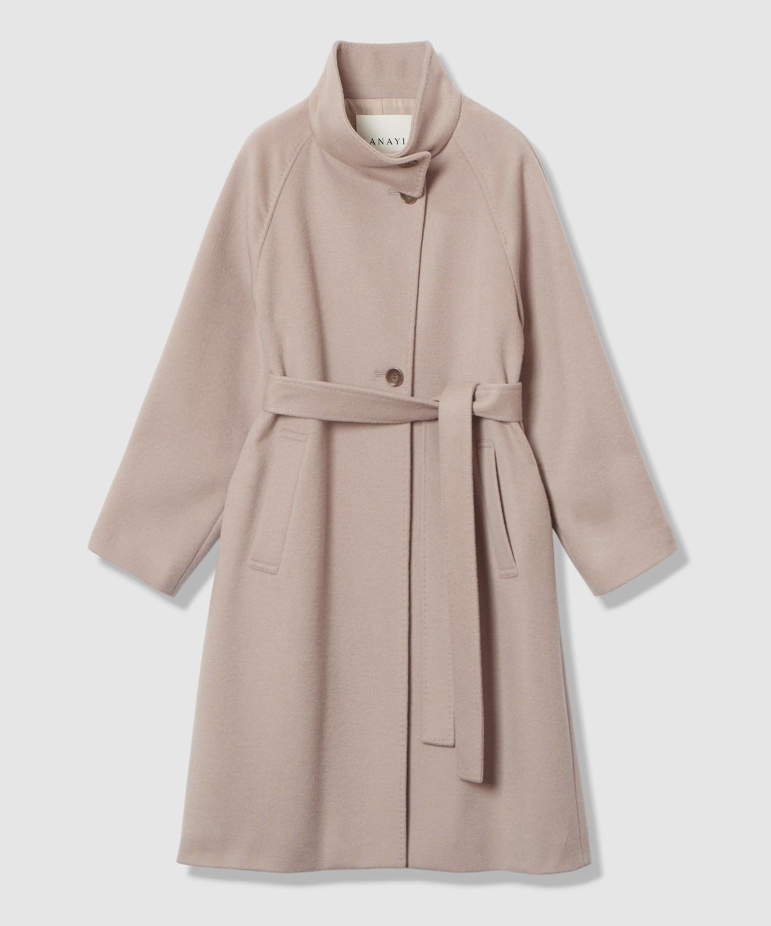【アナイ/ANAYI】のカシミヤ混スタンドカラーコート インテリア・キッズ・メンズ・レディースファッション・服の通販 founy(ファニー) ファッション Fashion レディースファッション Fashion for Women アウター Coat / Outerwear Collection コート・ロングコート・ピーコート Long Coats, Peacoats & More スタンド Stand Collar, Upright Stand スマート Smart, Elegant スリーブ Sleeve, Long Sleeve / Short Sleeve A/W・秋冬 Autumn/Winter 再入荷 Restock / Back in Stock beige|ID: prp329100004762351 ipo3291000000034467180