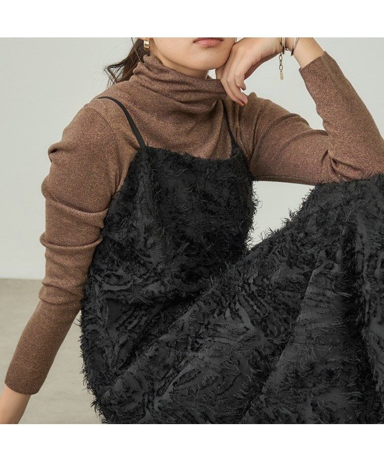 【インディヴィ/INDIVI】の【トレンド素材】シアーカットジャカード キャミワンピース インテリア・キッズ・メンズ・レディースファッション・服の通販 founy(ファニー) ファッション Fashion レディースファッション Fashion for Women ワンピース Dresses キャミソールワンピース Camisole Dresses インナー Innerwear キャミワンピース Cami Dress, Slip Dress コンパクト Compact, Small Size シアー Sheer, See-Through シンプル Simple, Minimal ジャカード/ジャガード Jacquard, Woven Pattern スマート Smart, Elegant ダウン Down, Puffer トレンド Trend, Trending Now フィット Fit, Slim Fit フレア Flare, Flared ポケット Pocket, Pocket Detail ラップ Wrap, Wrap Design おすすめ Recommended / Our Picks エレガント 上品 Elegant セレモニー Ceremony ブラック|ID: prp329100004762377 ipo3291000000034467615