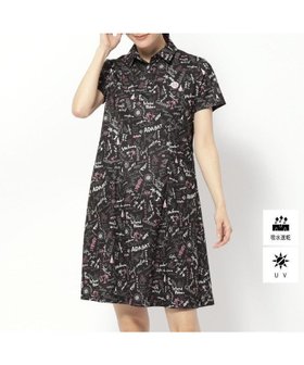 【アダバット/adabat】のUVカット/吸水速乾 クールコアサマープリントワンピース 人気、トレンドファッション・服の通販 founy(ファニー) ファッション Fashion レディースファッション Fashion for Women ワンピース Dresses エレガント 上品 Elegant 吸水 Absorbent, Quick-Dry サマー Summer, Summer Style ストレッチ Stretch, Stretchy Fabric スマート Smart, Elegant ペチコート Petticoat, Underskirt ポケット Pocket, Pocket Detail 半袖 Short Sleeve, Half Sleeve ゴルフ Golf |ID:prp329100004762399