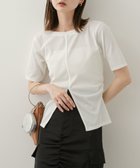 【センスオブプレイス/SENSE OF PLACE by URBAN RESEARCH】の2WAYウエストギャザーリブトップ OFF WHITE|ID: prp329100004762404 ipo3291000000034467965