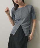 【センスオブプレイス/SENSE OF PLACE by URBAN RESEARCH】の2WAYウエストギャザーリブトップ L.BLUE|ID: prp329100004762404 ipo3291000000034467967