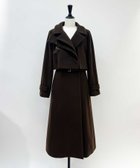 【ノエラ/Noela】の2WAYスタンドカラーウールコート コゲチャ|ID: prp329100004762412 ipo3291000000034468094