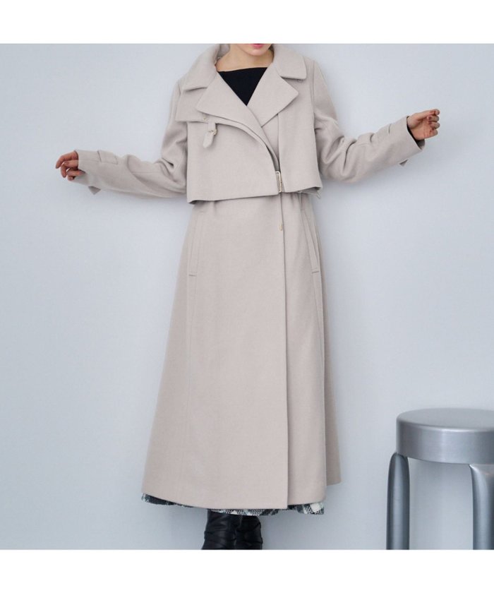 【ノエラ/Noela】の2WAYスタンドカラーウールコート インテリア・キッズ・メンズ・レディースファッション・服の通販 founy(ファニー) https://founy.com/ ファッション Fashion レディースファッション Fashion for Women アウター Coat / Outerwear Collection コート・ロングコート・ピーコート Long Coats, Peacoats & More ドレープ Drape, Draping Fabric ポケット Pocket, Pocket Detail メルトン Melton, Heavy Wool エレガント 上品 Elegant 冬 Winter / This Winter ビジネス 仕事 通勤 Business / Work / Commuting |ID: prp329100004762412 ipo3291000000034643516