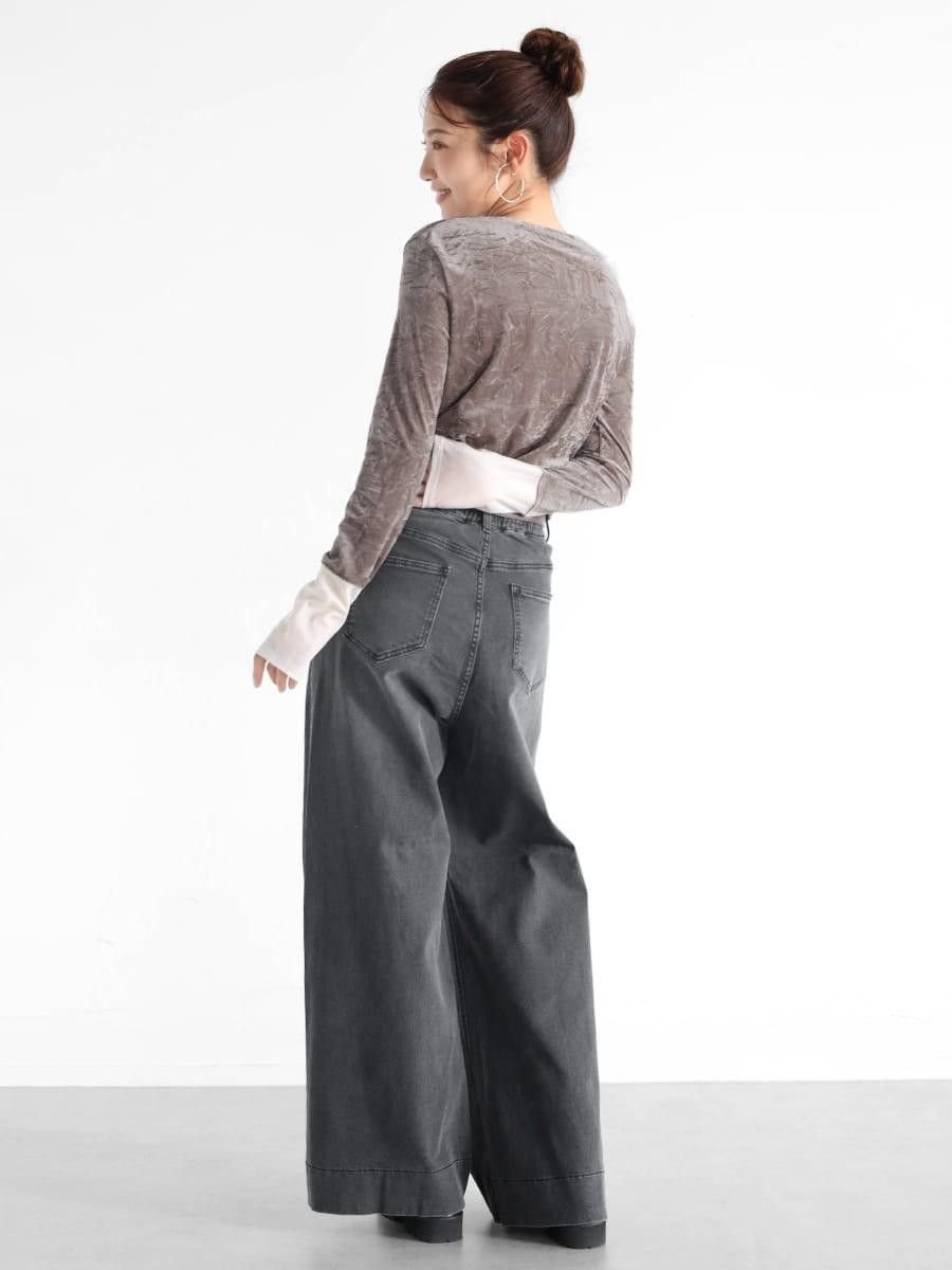 【ヴァン/Vin】のシアードッキングクラッシュベロアトップス インテリア・キッズ・メンズ・レディースファッション・服の通販 founy(ファニー) 　ファッション　Fashion　レディースファッション　Fashion for Women　トップス・カットソー　Cut & Sew Tops　ベロアトップス　Velour Tops / Velvet-Look Items　おすすめ　Recommended / Our Picks　インナー　Innerwear　クラッシュ　Distressed, Crashed Style　シアー　Sheer, See-Through　ジャケット　Jacket, Outerwear　ビスチェ　Bustier, Corset Top　フィット　Fit, Slim Fit　ベロア　Velour, Soft Velvet　エレガント 上品　Elegant　モカ|ID: prp329100004762475 ipo3291000000034714289