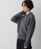 【ナノ ユニバース/nano universe】の「STEVELOUR」スキッパーポロ衿ソフトタッチニット 人気、トレンドファッション・服の通販 founy(ファニー) ファッション Fashion レディースファッション Fashion for Women トップス・カットソー Cut & Sew Tops ニット Knit Tops & Sweaters ベロアトップス Velour Tops / Velvet-Look Items インナー Innerwear ウォッシャブル Machine Washable コンパクト Compact, Small Size 今季 This Season, Current Season ジャケット Jacket, Outerwear スキッパー Skipper, Open Collar デニム Denim, Jeans Material なめらか Smooth, Silky Texture バランス Balance, Style Balance フィット Fit, Slim Fit ベロア Velour, Soft Velvet モダン Modern, Contemporary A/W・秋冬 Autumn/Winter エレガント 上品 Elegant 2025年 2025 2025-2026秋冬・A/W Autumn/Winter 2025–26 AW25–26 thumbnail グレー|ID: prp329100004762490 ipo3291000000034469097