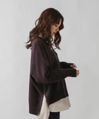 【グローバルワーク/GLOBAL WORK】のメルティリブVネックプルオーバー/579519 人気、トレンドファッション・服の通販 founy(ファニー) ファッション Fashion レディースファッション Fashion for Women トップス・カットソー Cut & Sew Tops カジュアルプルオーバー・ニットトップス Pullovers & Knit Tops / Casual Pullovers Vネックトップス V-Neck Tops / V-Cut Neckline Shirts おすすめ Recommended / Our Picks デニム Denim, Jeans Material フロント Front, Front Design リラックス Relax, Relaxed Fit ワイド Wide, Wide Fit thumbnail ブラウン58|ID: prp329100004762519 ipo3291000000034896171