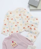 【エフオー オンラインストア/F.O.Online Store / KIDS】のハート ケーキモチーフキルトパジャマ オフホワイト|ID: prp329100004762544 ipo3291000000034625156