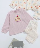 【エフオー オンラインストア/F.O.Online Store / KIDS】のハート ケーキモチーフキルトパジャマ ピンク|ID: prp329100004762544 ipo3291000000034625158