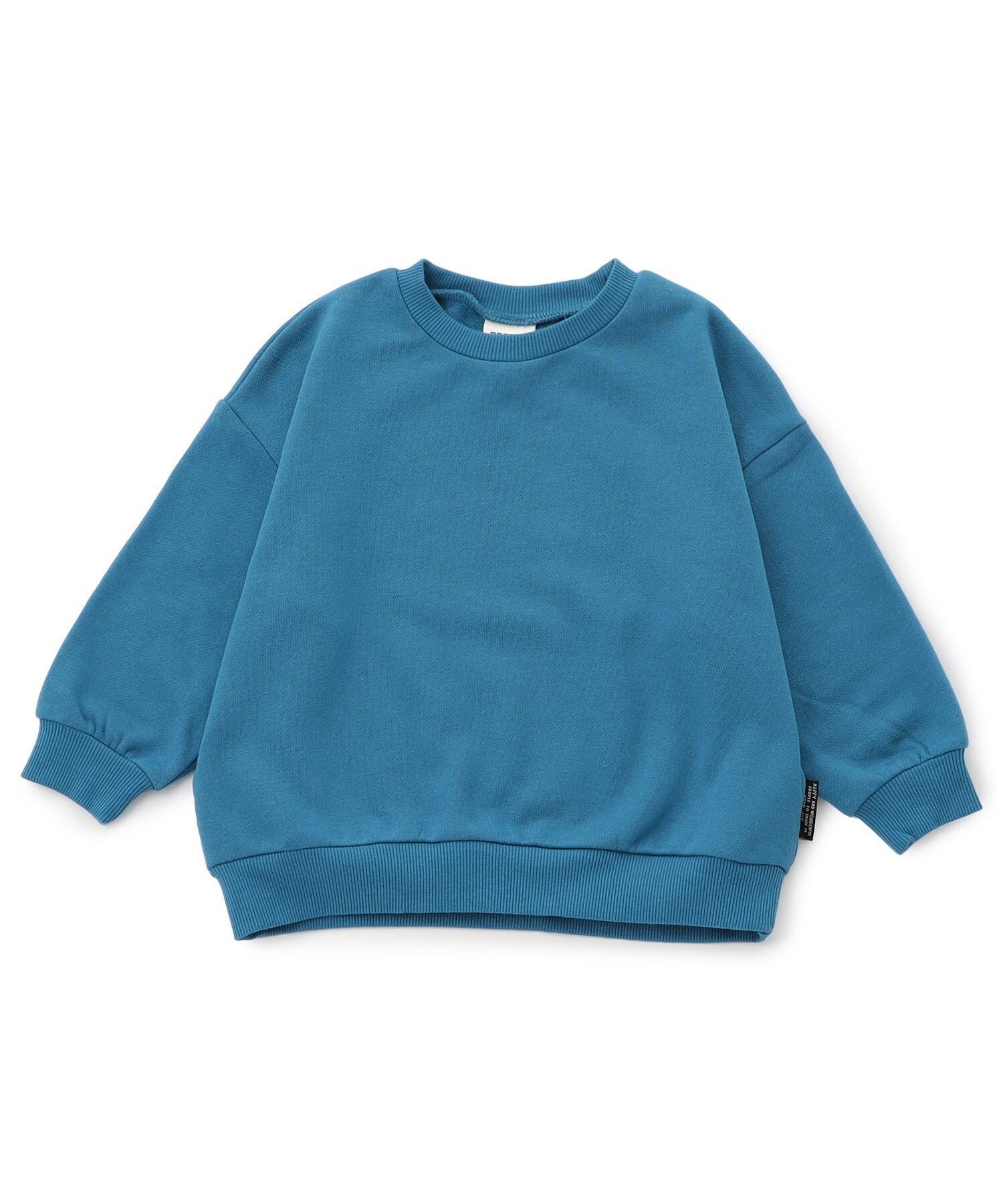 【エフオー オンラインストア/F.O.Online Store / KIDS】のWEB限定 あったか裏起毛無地ボーダートレーナー インテリア・キッズ・メンズ・レディースファッション・服の通販 founy(ファニー) ファッション Fashion キッズファッション Fashion for Kids トレーナー Sweatshirt, Trainer ボーダー Border, Stripe 人気 Popular, Best Seller 無地 Plain, Solid Color ブルー|ID: prp329100004762552 ipo3291000000034581210