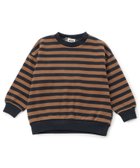 【エフオー オンラインストア/F.O.Online Store / KIDS】のWEB限定 あったか裏起毛無地ボーダートレーナー キャメル|ID: prp329100004762552 ipo3291000000034581213