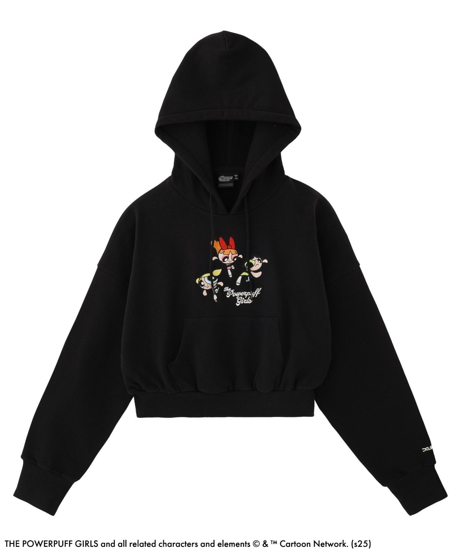 【エックスガール/X-girl】のX-girl/PWRPFF GRLS SWT HD インテリア・キッズ・メンズ・レディースファッション・服の通販 founy(ファニー) ファッション Fashion レディースファッション Fashion for Women キャラクター Character, Licensed Characters ケミカル Chemical, Chemical Wash コレクション Collection, Seasonal Line コンパクト Compact, Small Size スウェット / スエット Sweatshirt, Sweatwear パーカー Hoodie, Parka ロング Long, Long-Length BLACK|ID: prp329100004762572 ipo3291000000034470060