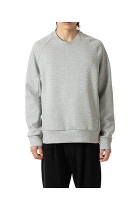 【アタッチメント/ATTACHMENT / MEN】のコットン/ポリエステルダブルニット プルオーバースウェット 人気、トレンドファッション・服の通販 founy(ファニー) ファッション Fashion メンズファッション Fashion for Men トップス・カットソー Cut & Sew Tops ニット・セーター / 定番トップス Knit Tops & Sweaters ストレッチ Stretch, Stretchy Fabric スリーブ Sleeve, Long Sleeve / Short Sleeve 軽量 Lightweight, Ultra Light |ID:prp329100004762595