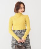 【ビームス ウイメン/BEAMS】の【定番/暖かい/差し色/インナー】14ゲージ リブ タートル ネック ニット ハイネック YELLOW|ID: prp329100004762596 ipo3291000000034719828