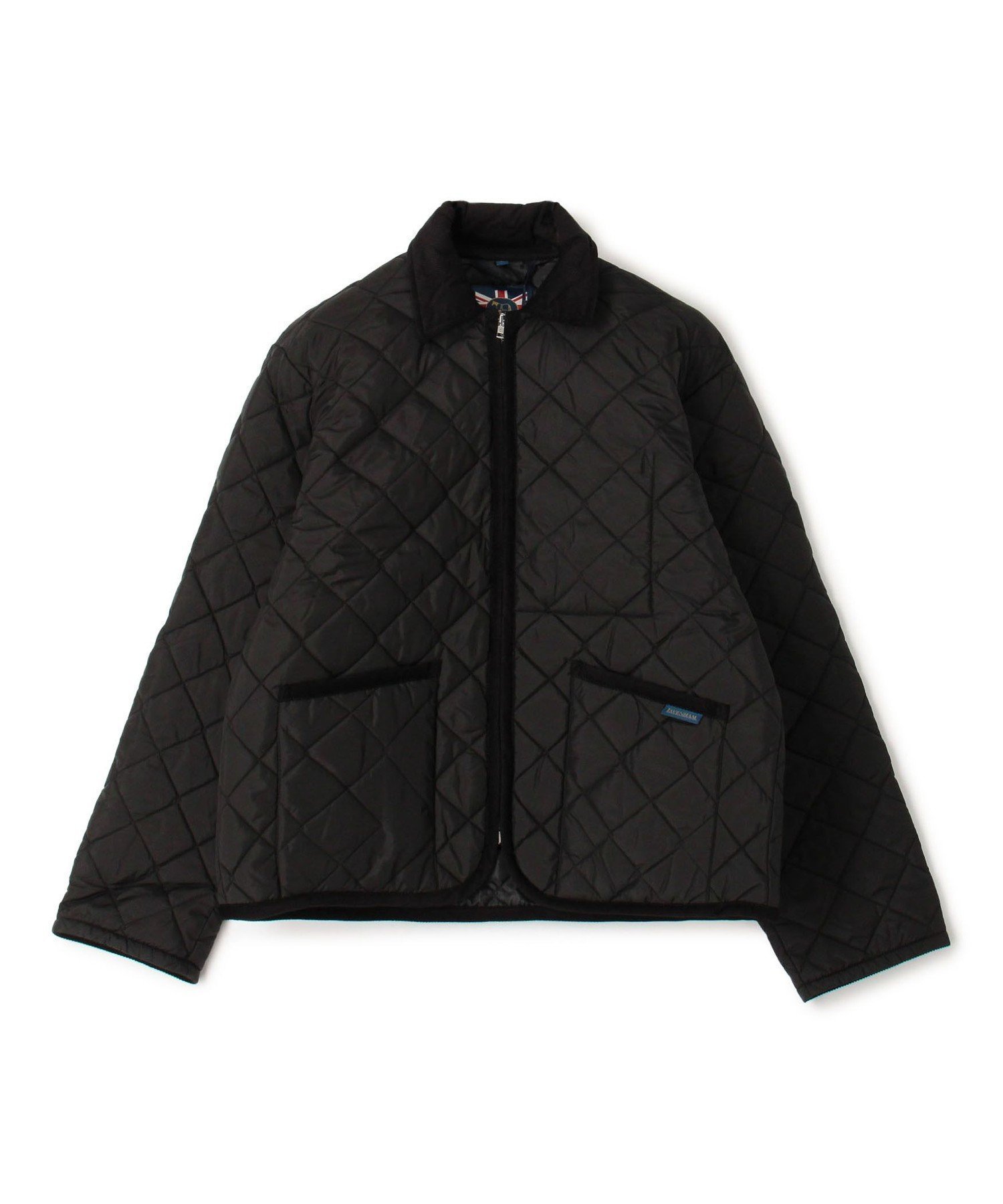 【トゥモローランド/TOMORROWLAND / MEN】のLAVENHAM TEYNHAM ポリエステル キルティングジャケット インテリア・キッズ・メンズ・レディースファッション・服の通販 founy(ファニー) ファッション Fashion メンズファッション Fashion for Men キルティング Quilted, Quilting クラシック Classic, Timeless Style クロップド Cropped, Short Length コンパクト Compact, Small Size コーデュロイ Corduroy, Cord Fabric 軽量 Lightweight, Ultra Light ジャケット Jacket, Outerwear ダイヤモンド Diamond, Brilliant Cut パッチ Patch, Appliqué フィット Fit, Slim Fit ブランケット Blanket, Throw Blanket ポケット Pocket, Pocket Detail 19 ブラック|ID: prp329100004762692 ipo3291000000034581920