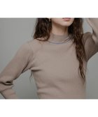 【サニーレーベル/Sonny Label / URBAN RESEARCH】の袖口フリルハイネックプルオーバー 人気、トレンドファッション・服の通販 founy(ファニー) ファッション Fashion レディースファッション Fashion for Women トップス・カットソー Cut & Sew Tops カジュアルプルオーバー・ニットトップス Pullovers & Knit Tops / Casual Pullovers 2025年 2025 2025-2026秋冬・A/W Autumn/Winter 2025–26 AW25–26 冬 Winter / This Winter サロペット Overalls, Salopette デニム Denim, Jeans Material トレンド Trend, Trending Now ハイネック High Neck, Mock Neck フリル Frill, Ruffle リブニット Rib Knit, Ribbed Knit 洗える Machine Washable A/W・秋冬 Autumn/Winter thumbnail GRGExBLU|ID: prp329100004762715 ipo3291000000034471343