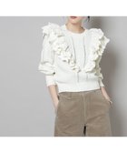 【ナノ ユニバース/nano universe】のフリルケーブルニットプルオーバー 人気、トレンドファッション・服の通販 founy(ファニー) ファッション Fashion レディースファッション Fashion for Women トップス・カットソー Cut & Sew Tops ニット Knit Tops & Sweaters カジュアルプルオーバー・ニットトップス Pullovers & Knit Tops / Casual Pullovers ウォッシャブル Machine Washable 春 Spring 秋 Autumn ギャザー Gathered, Ruffled コンビ Combo, Combination Style コーデュロイ Corduroy, Cord Fabric デニム Denim, Jeans Material フェミニン Feminine, Girly フリル Frill, Ruffle ロング Long, Long-Length エレガント 上品 Elegant 2025年 2025 2025-2026秋冬・A/W Autumn/Winter 2025–26 AW25–26 thumbnail オフホワイト1|ID: prp329100004762718 ipo3291000000034471354