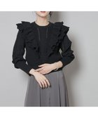 【ナノ ユニバース/nano universe】のフリルケーブルニットプルオーバー 人気、トレンドファッション・服の通販 founy(ファニー) ファッション Fashion レディースファッション Fashion for Women トップス・カットソー Cut & Sew Tops ニット Knit Tops & Sweaters カジュアルプルオーバー・ニットトップス Pullovers & Knit Tops / Casual Pullovers ウォッシャブル Machine Washable 春 Spring 秋 Autumn ギャザー Gathered, Ruffled コンビ Combo, Combination Style コーデュロイ Corduroy, Cord Fabric デニム Denim, Jeans Material フェミニン Feminine, Girly フリル Frill, Ruffle ロング Long, Long-Length エレガント 上品 Elegant 2025年 2025 2025-2026秋冬・A/W Autumn/Winter 2025–26 AW25–26 thumbnail ブラック|ID: prp329100004762718 ipo3291000000034471355