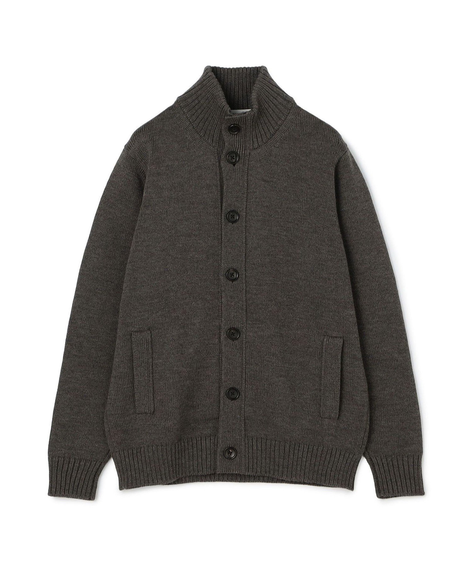 【トゥモローランド/TOMORROWLAND / MEN】のTOMORROWLAND tricot ウール スタンドカラーニットカーディガン インテリア・キッズ・メンズ・レディースファッション・服の通販 founy(ファニー) ファッション Fashion メンズファッション Fashion for Men 2025年 2025 2025-2026秋冬・A/W Autumn/Winter 2025–26 AW25–26 イタリア Italy インナー Innerwear カーディガン Cardigan, Knitwear シンプル Simple, Minimal スタンド Stand Collar, Upright Stand フロント Front, Front Design ポケット Pocket, Pocket Detail ミドル Middle Length, Mid Height 羽織 Haori, Light Jacket 17 グレー|ID: prp329100004762759 ipo3291000000034581311