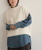 【ジャーナルスタンダード レリューム/JOURNAL STANDARD relume】の《追加2》ハミルトンウール畔ベスト 人気、トレンドファッション・服の通販 founy(ファニー) ファッション Fashion レディースファッション Fashion for Women アウター Coat / Outerwear Collection トップス・カットソー Cut & Sew Tops ベスト&ジレ / 重ね着スタイル Vests & Gilets 2025年 2025 2025-2026秋冬・A/W Autumn/Winter 2025–26 AW25–26 おすすめ Recommended / Our Picks カーディガン Cardigan, Knitwear ベスト Vest, Waistcoat 人気 Popular, Best Seller thumbnail ホワイト|ID: prp329100004762782 ipo3291000000034471976