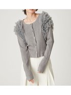 【フレイ アイディー/FRAY I.D】のショルダーチュールフリルニットカーディガン 人気、トレンドファッション・服の通販 founy(ファニー) ファッション Fashion レディースファッション Fashion for Women トップス・カットソー Cut & Sew Tops ニット Knit Tops & Sweaters カーディガン・羽織り Layered Style Cardigans カーディガン Cardigan, Knitwear ショルダー Shoulder, Shoulder Strap シルク Silk, 100% Silk ストレッチ Stretch, Stretchy Fabric ストーン Stone, Gem-Like スマート Smart, Elegant とろみ Fluid, Flowy Fabric チュール Tulip, Tulip Motif フィット Fit, Slim Fit フリル Frill, Ruffle フロント Front, Front Design エレガント 上品 Elegant thumbnail GRY[006]|ID: prp329100004762785 ipo3291000000034471985