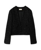 【トゥモローランド/TOMORROWLAND】のスパンコールツイード カラーレスジャケット 18 ブラック系|ID: prp329100004762805 ipo3291000000034472250