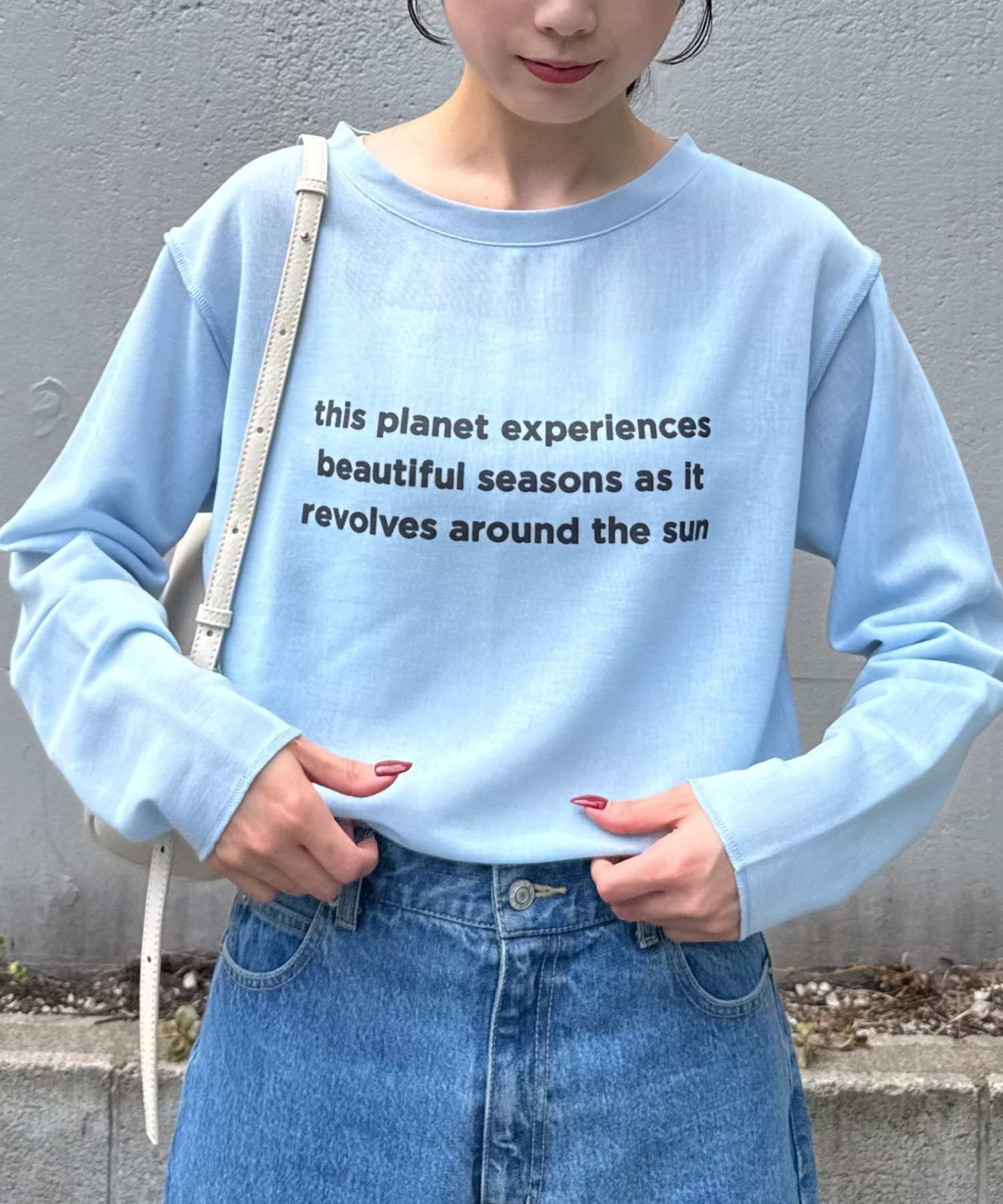 【チャオパニックティピー/CIAOPANIC TYPY】のシアースムースアソートプリントTEE インテリア・キッズ・メンズ・レディースファッション・服の通販 founy(ファニー) 　ファッション　Fashion　レディースファッション　Fashion for Women　インナー　Innerwear　カーゴパンツ　Cargo Pants, Utility Pants　キャミ　Camisole, Cami Top　シアー　Sheer, See-Through　シンプル　Simple, Minimal　スラックス　Slacks, Dress Pants　タンク　Tank Top, Sleeveless Top　トレンド　Trend, Trending Now　なめらか　Smooth, Silky Texture　バランス　Balance, Style Balance　ラウンド　Round, Round Neck　おすすめ　Recommended / Our Picks　サックスブルー|ID: prp329100004763188 ipo3291000000034655323