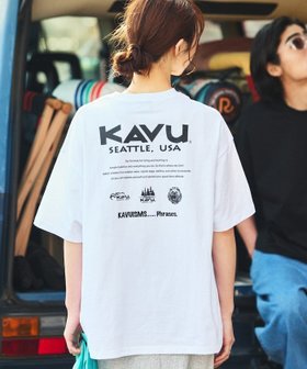 【フリークスストア/FREAK'S STORE】 KAVU×FREAK S STORE/カブ- 別注 ビッグシルエット バックプリントTシャツ/ICON 【限定展開】 25SS人気、トレンドファッション・服の通販 founy(ファニー) ファッション Fashion レディースファッション Fashion for Women トップス・カットソー Cut & Sew Tops シャツ・ブラウス・オフィスカジュアル Elegant Blouses & Button-Ups ロングTシャツ・Tシャツ Longline T-Shirts & Tees バッグ Bags 2025年 2025 2025春夏・S/S Spring/Summer 2025 SS25 おすすめ Recommended / Our Picks インナー Innerwear グラフィック Graphic, Graphic Design シンプル Simple, Minimal トレンド Trend, Trending Now ビッグ Big, Oversized フロント Front, Front Design プリント Print, Printed Pattern ボトム Bottoms, Lower Wear ワンポイント One Point, Statement Accent 人気 Popular, Best Seller 別注 Limited Edition, Custom Order 夏 Summer 定番 Standard, Basic Item S/S・春夏 SS, Spring/Summer, Warm Season |ID:prp329100004763207