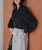 【ラジュール/Lajour】のシャギーニット 人気、トレンドファッション・服の通販 founy(ファニー) ファッション Fashion レディースファッション Fashion for Women トップス・カットソー Cut & Sew Tops ニット Knit Tops & Sweaters おすすめ Recommended / Our Picks クロップド Cropped, Short Length ショート Short, Short Length トレンド Trend, Trending Now ルーズ Loose, Oversized ロング Long, Long-Length thumbnail ショートブラック|ID: prp329100004763209 ipo3291000000034896704